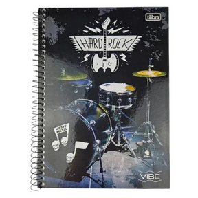 Caderno Vibe Masc 80 Folhas Tilibra