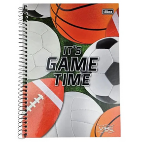 Caderno Vibe Masc 320 Folhas – Tilibra