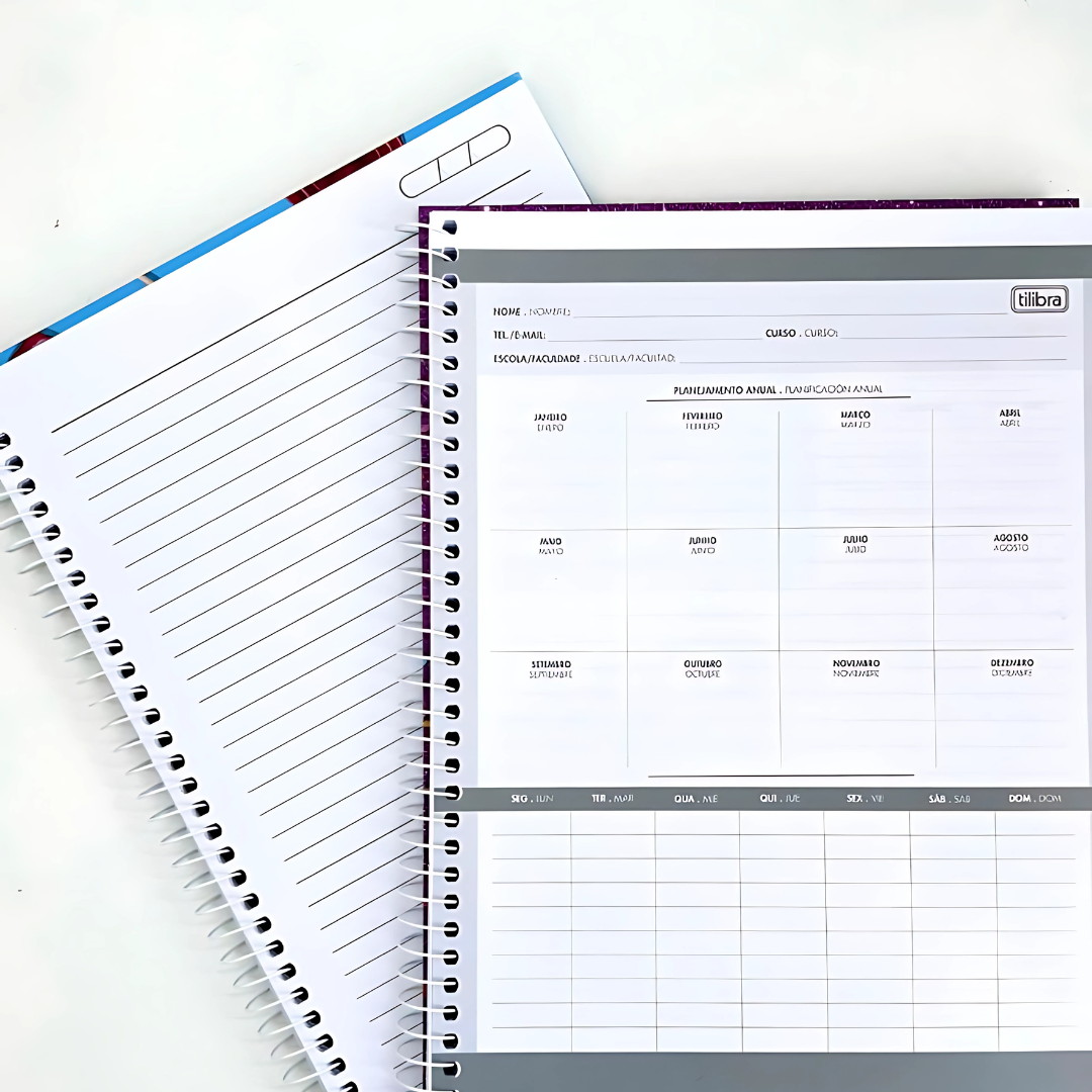 Caderno Vibe Feminino 320 Folhas – Tilibra