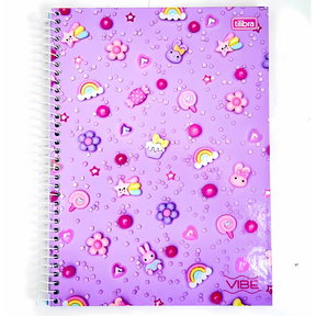 Caderno Vibe Feminino 320 Folhas – Tilibra