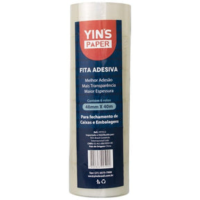 Fita Adesiva Transp 48Mmx40Mm Yins Yp7512 - Cx 24 Unidades