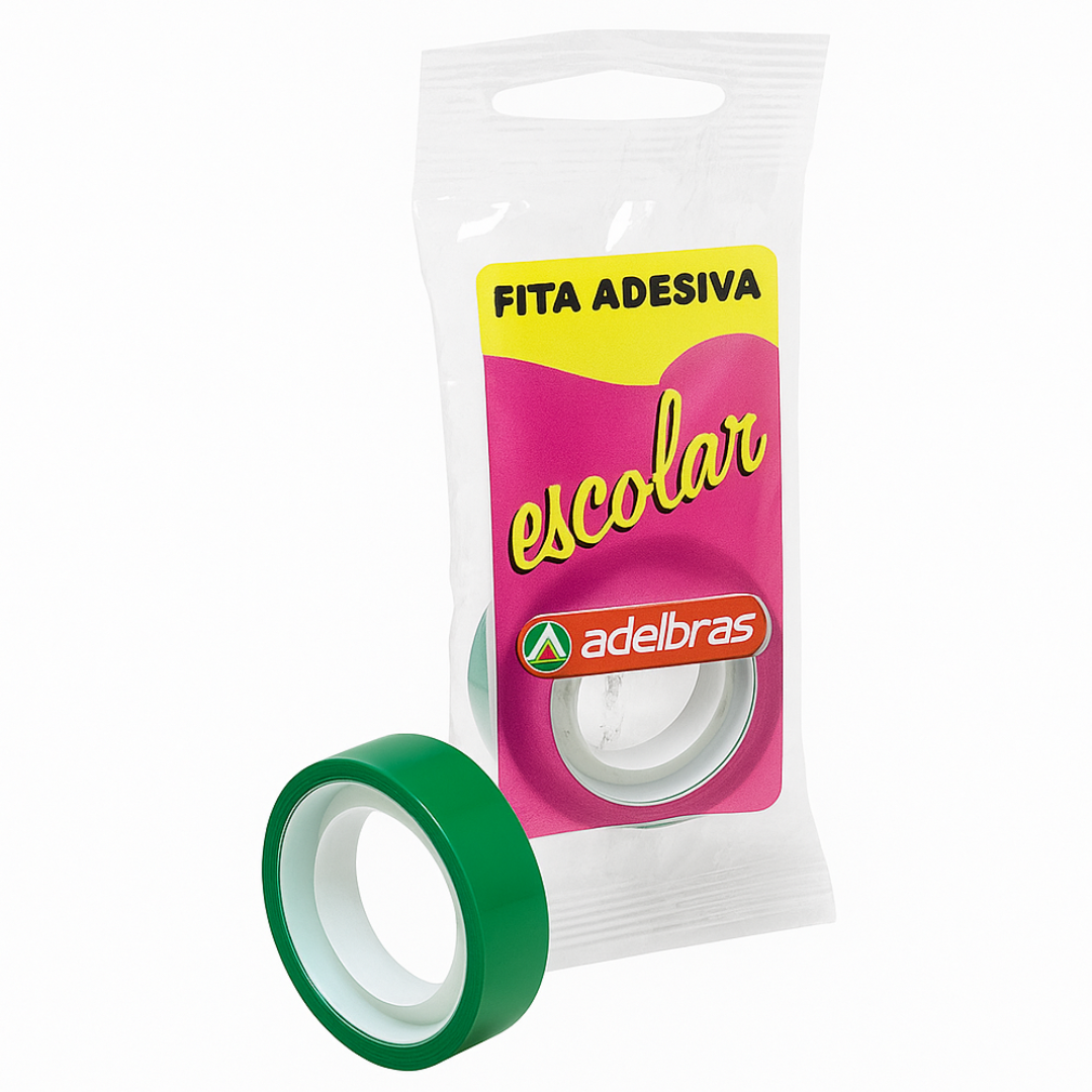 Fita Polisil Vrd 12X10 Uni Adelbras 003 - Cx 10 Unidades