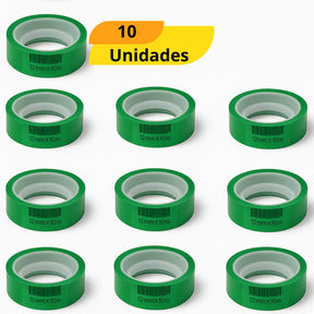 Fita Polisil Vrd 12X10 Uni Adelbras 003 - Cx 10 Unidades