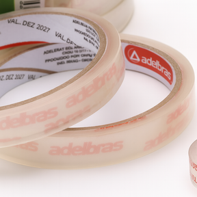 Fita Poli Transp 12X40 Uni Adelbras 001 - Cx 10 Unidades