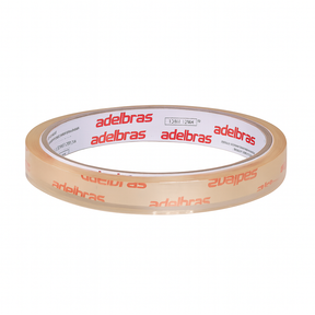 Fita Poli Transp 12X40 Uni Adelbras 001 - Cx 10 Unidades