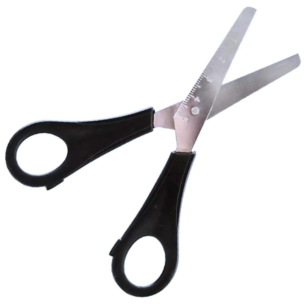 Tesoura Escolar Black Inox Leo E Leo 4195 - Cx 12 Unidades