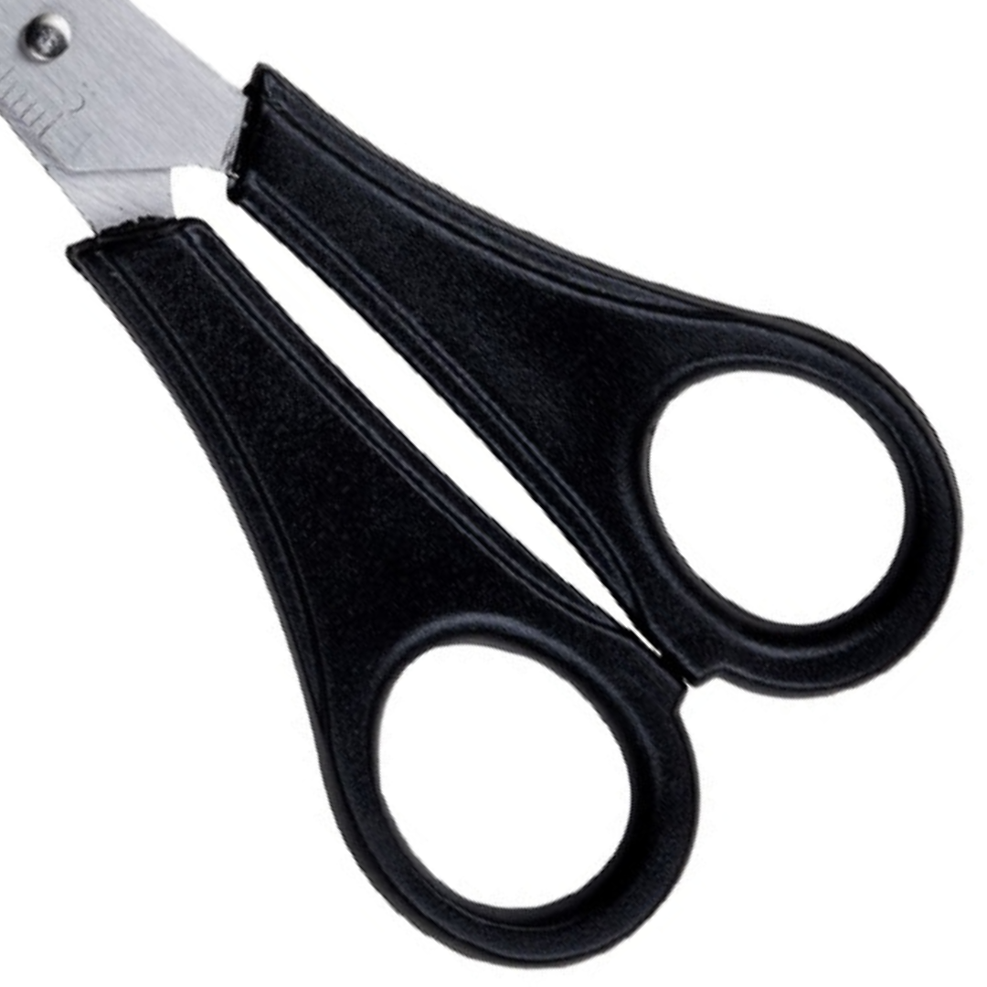 Tesoura Escolar Black Inox Leo E Leo 4195 - Cx 12 Unidades