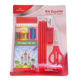 Kit Escolar Infantil Completo com 9 Peças – Uso Escolar