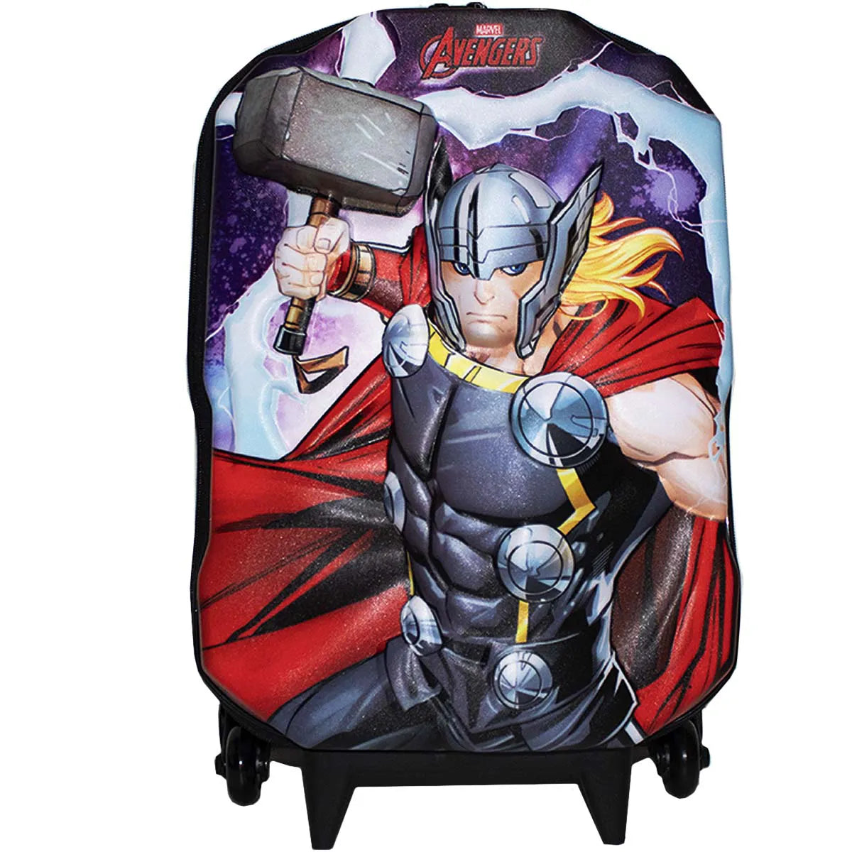Mochila Escolar Infantil de Carrinho 3D Avengers Thor – Diplomata