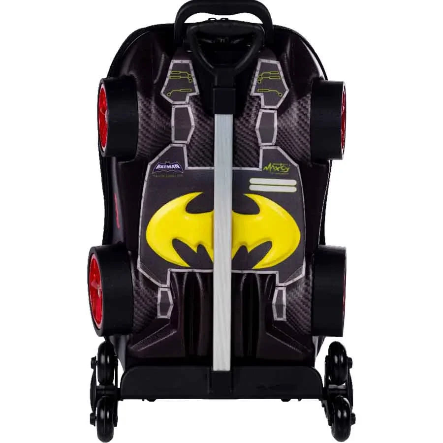 Mochila Infantil de Rodinhas 3D Batman Chrome Wheels – Diplomata