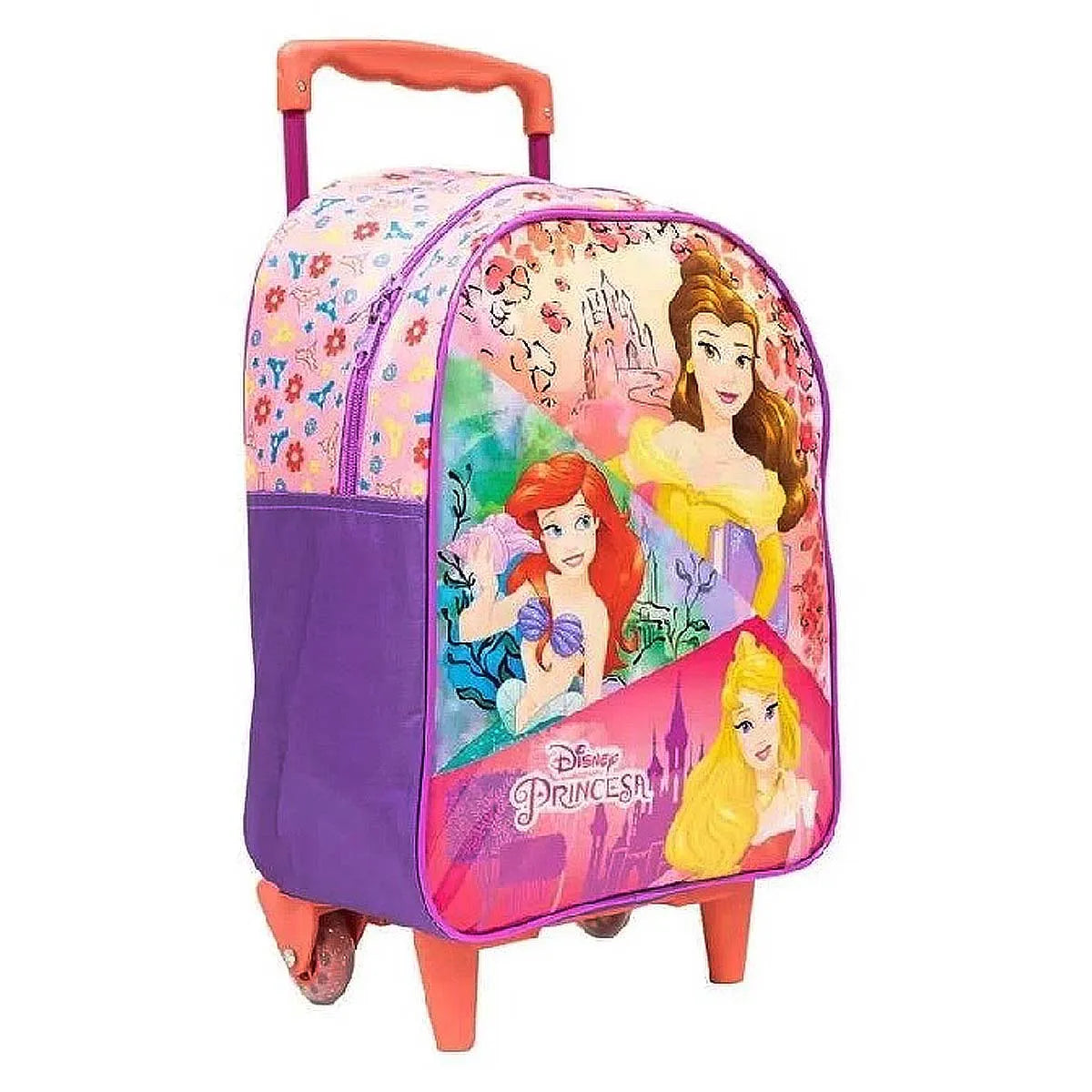 Mochila com Rodinhas Princesas Xeryus