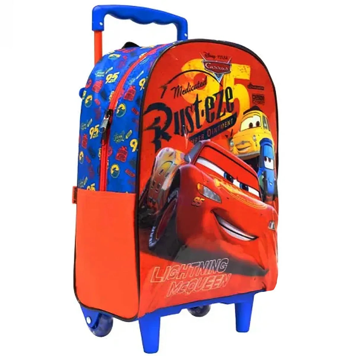 Mochila com Rodinhas Carros McQueen Xeryus