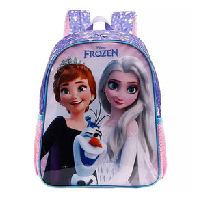 Mochila Escolar Infantil Costas Frozen Disney Xeryus