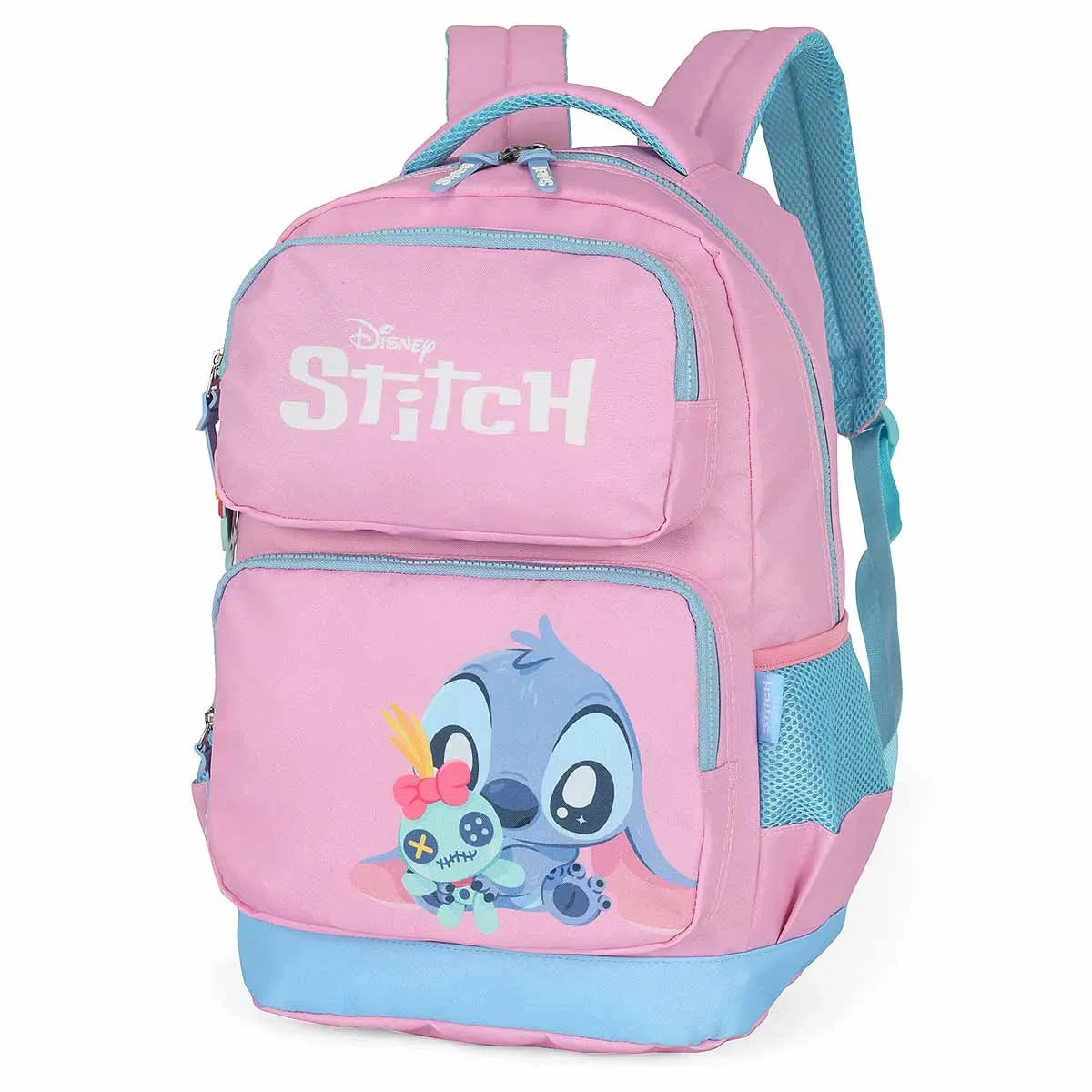 Mochila Escolar Infantil de Costas Stitch Luxcell