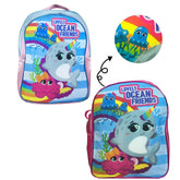 Mochila Escolar Lovely Ocean Friends