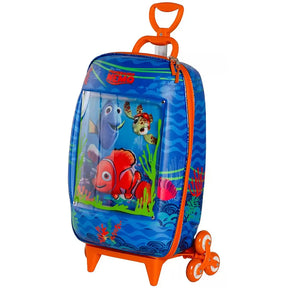 Mochila Infantil Rodinha Tripla 3D Procurando Nemo Diplomata
